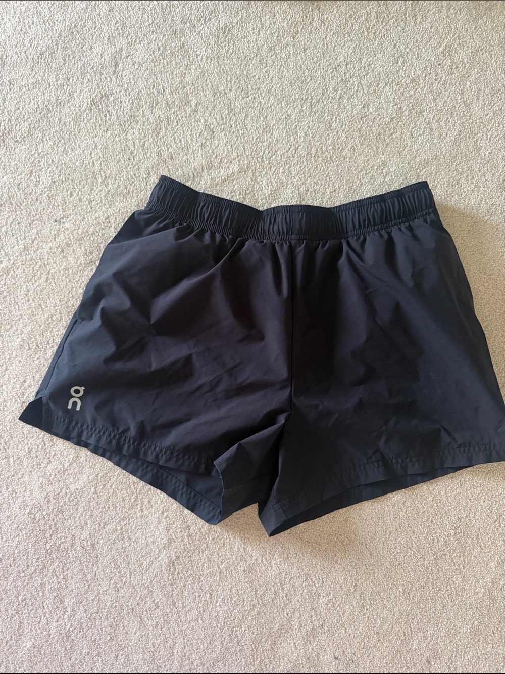 On Running Black Women's 3" Core Running Shorts